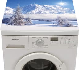 Papillon Wasmachine Beschermer - Antislip mat - 60x60 cm - Papillon Winter — thumbnail 1