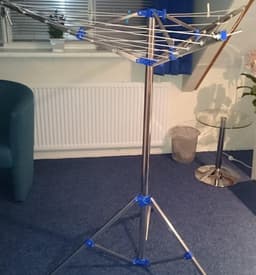 Repusel droogmolen voor zolder / camping / caravan - 4 armig - drooglengte 15m - kwaliteitsuitvoering — thumbnail 4