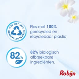 Robijn Klein & Krachtig Classics Vloeibaar Wasmiddel - Stralend Wit - met Care Serum en 82% biologisch afbreekbare ingrediënten - 8 x 19 wasbeurten — thumbnail 4