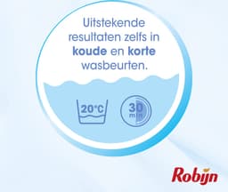 Robijn -Stralend Wit Wasmiddeldoekjes - 160 wasstrips - Voordeelverpakking — thumbnail 2