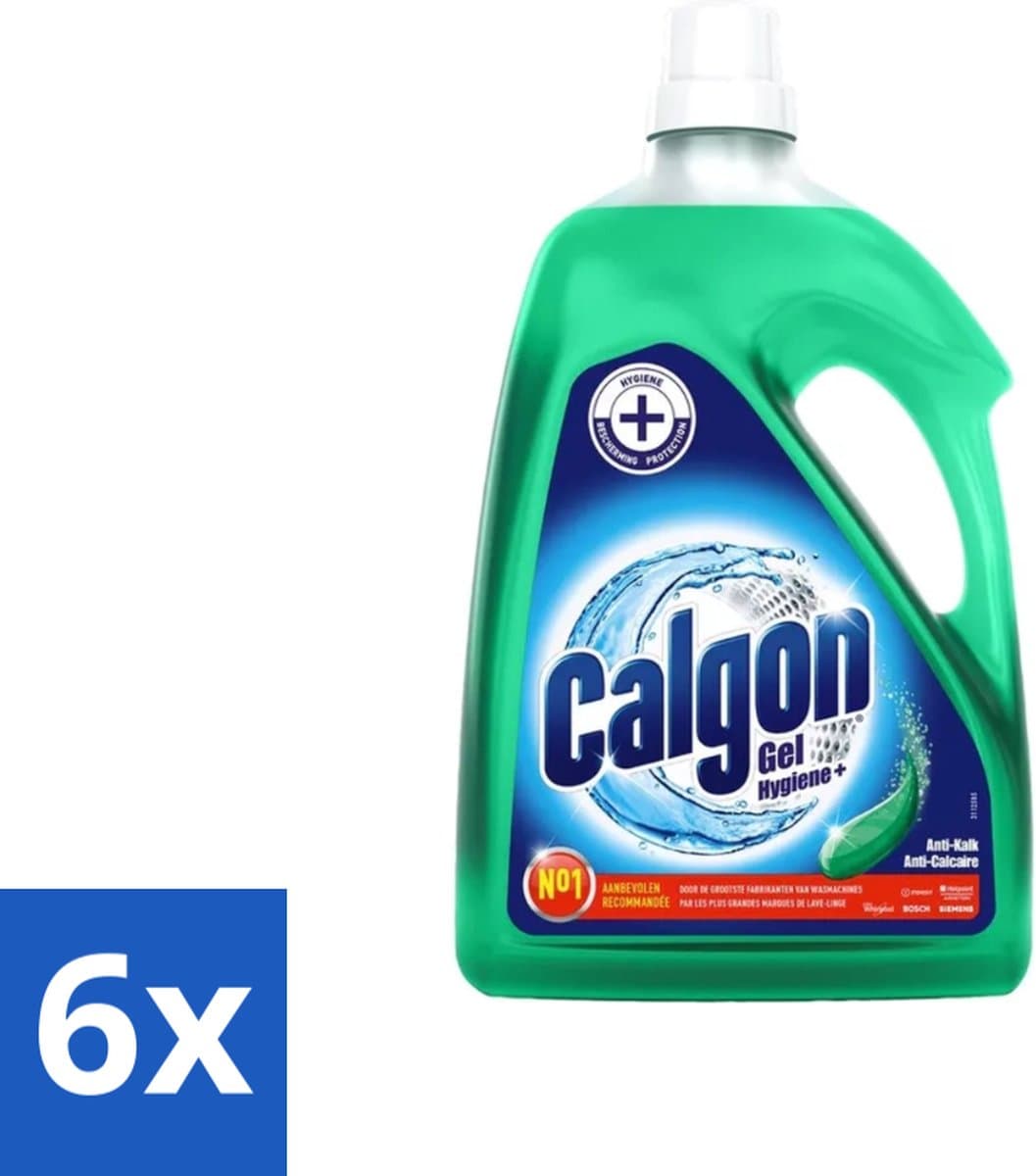 Calgon - Wasmachinereiniger - Tegen Kalkaanslag / Wasmiddelresten / Geuren- 2.25L - 45 Wasbeurten - Voordeelverpakking - 6 stuks — afbeelding 1
