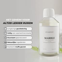 SteamStory Luxe Wasparfum Marble - Luxe geur met limoen, appelbloesem & cederhout - 250 ml — thumbnail 4