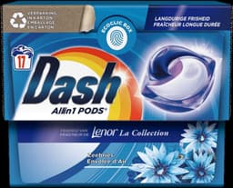Dash - Lenor Collectie - Wasmiddel Capsules - All-in-1 Pods - Witte en Gekleurde Was - Zeebries - 17 Wasbeurten — thumbnail 2
