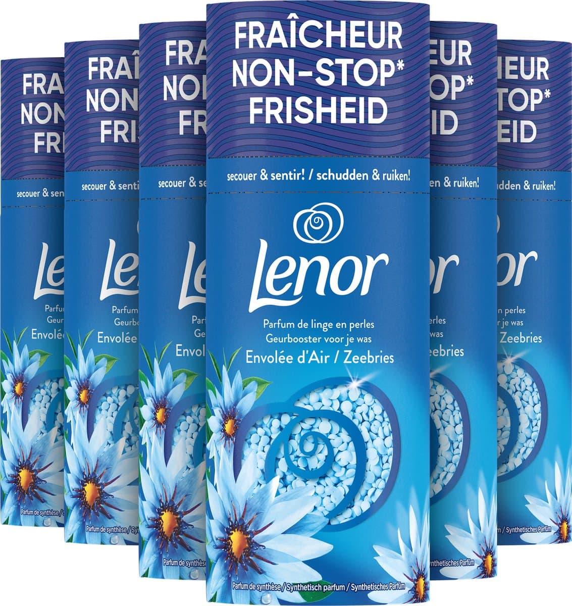 Lenor Geurbooster Zeebries - 6 x 155 gram - Wasparfum — afbeelding 1