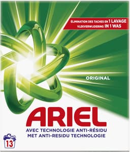 Ariel Snel Oplosbaar Waspoeder Original - 8 x 13 Wasbeurten - 8 x 715 gram — thumbnail 3