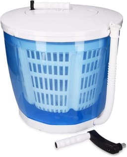2-in-1 Mini Wasmachine - Niet-Elektrische Was- & Droogfunctie - Voor Camping & Reizen - Draagbaar — thumbnail 1