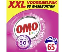 Omo XXL Waspoeder - Kleur - 65 wasbeurten
