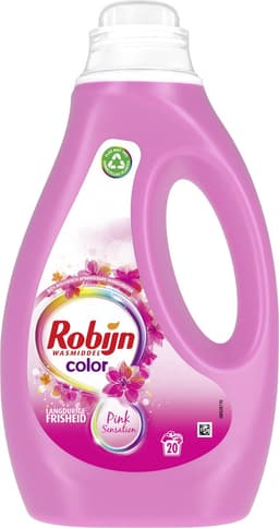 Robijn Color Pink Sensation Vloeibaar Wasmiddel 20 wasbeurten — thumbnail 2