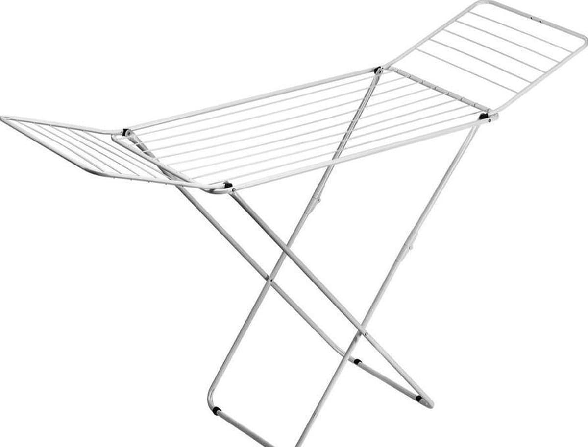 Gimi Droogrek / Wasrek | Zilver | 180 x 55 x 93 cm — afbeelding 1
