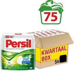 Persil Megaperls Power Waspoeder - Poeder Wasmiddel - Voordeelverpakking - 5 x 15 wasbeurten — thumbnail 1