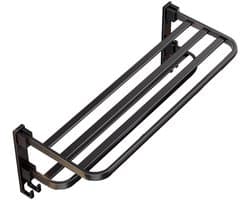 CRLYN® Handdoekrek Radiator - Badkamer - Droogrek - Zwart