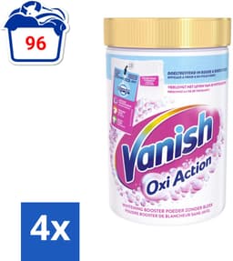 Vanish Oxi Action - Vlekkenverwijderaar Poeder - Witte Was - 710 Gram - Voordeelverpakking - 4 stuks — thumbnail 3