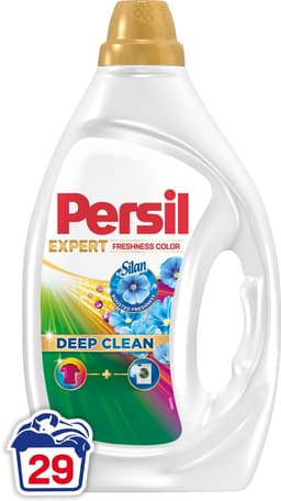 Persil Gel Expert Color Freshness by Silan - Vloeibaar Wasmiddel - Beste Frisheid - Krachtige Vlekverwijdering - Hygiënische Frisheid - Voordeelverpakking - 4 x 29 Wasbeurten — thumbnail 2