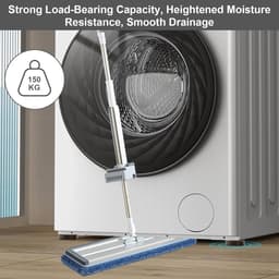 Antislip wasmachine-voetkussens - 4 stuks rubberen voetkussens voor droger en vaatwasser, geluiddemping en stabiliteit — thumbnail 5