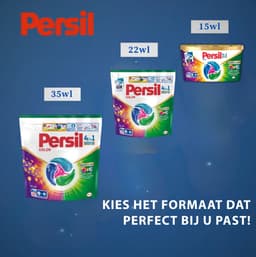 Persil Discs Color - Wascapsules - Krachtige Vlekverwijdering - Hygiënische Frisheid - Gekleurde Was - 35 Wasbeurten — thumbnail 5