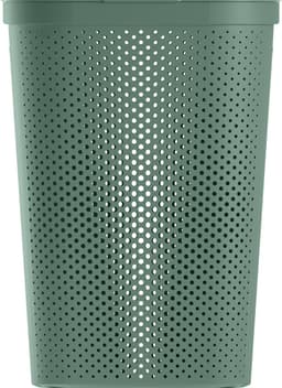 Curver Infinity Recycled Dots Wasmand met deksel - 60L - Groen — thumbnail 5