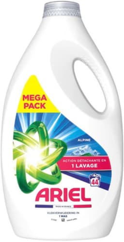 Ariel Alpine Vloeibaar Wasmiddel 1980ml, 44 wasbeurten — thumbnail 2