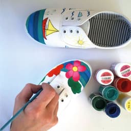 Textielverf 25ml – Wasbare Stoffenverf voor Kleding & Accessoires – Ideaal voor DIY, T-Shirts, Katoen, Canvas – oranje — thumbnail 2