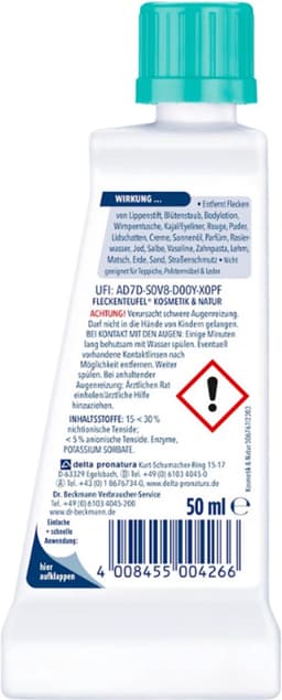 Dr. Beckmann Vlekkenduivel Natuur & Cosmetica – 6 x 50 ml Voordeelverpakking — thumbnail 2