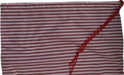 Bluvardi Katoenen waszak - XL- met trekkoord - Plage -red — thumbnail 2