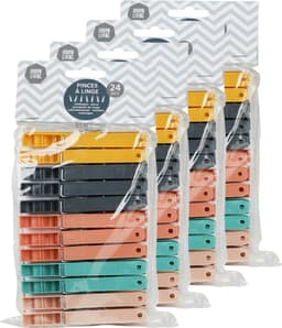 Urban Living Jumbo Size wasknijpers - 96x - kunststof - 9.5 cm — thumbnail 2