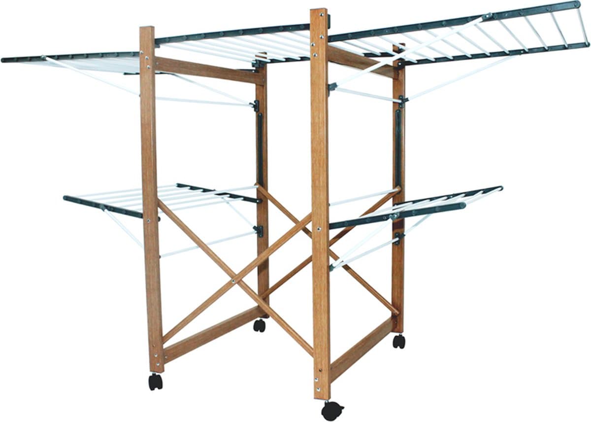 Droogrek Deluxe - Wasrek - 25 meter drooglengte - geschikt voor meer dan 2 wassen - Droogtoren - Aqua Laser — afbeelding 1