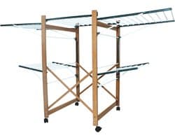 Droogrek Deluxe - Wasrek - 25 meter drooglengte - geschikt voor meer dan 2 wassen - Droogtoren - Aqua Laser