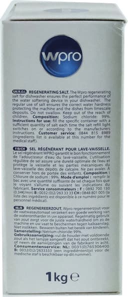 Wpro Regenereerzout vaatwasser 1kg — thumbnail 5