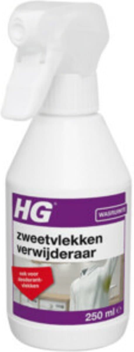 HG Zweetvlekkenverwijderaar - 6 x 250 ml - Voordeelverpakking — afbeelding 1