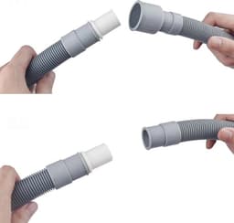WiseGoods Premium Wasmachine Slang 2M - Slangen Voor Wasmachines / Vaatwassers - Reparatie Vaatwasser - Afvoerslang - Afvoer 20mm — thumbnail 4