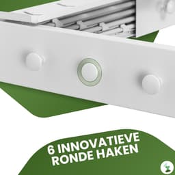 My Green Deal - Wanddroogrek Inklapbaar - Wasrek Hangend Trapgat - Hangdrookrek - Drying Rack Laundry — thumbnail 3