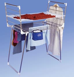 Goodivery ® Opvouwbare Wasdroger met Vleugels en Accessoires, 196 x 90 x 63 cm — thumbnail 2