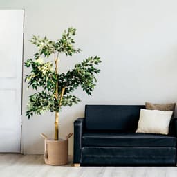 Geweven opbergmand - natuurlijke touwmand met houten kralen - voor dekens en speelgoed - woondecoratie - plantenorganizer met handgrepen — thumbnail 2
