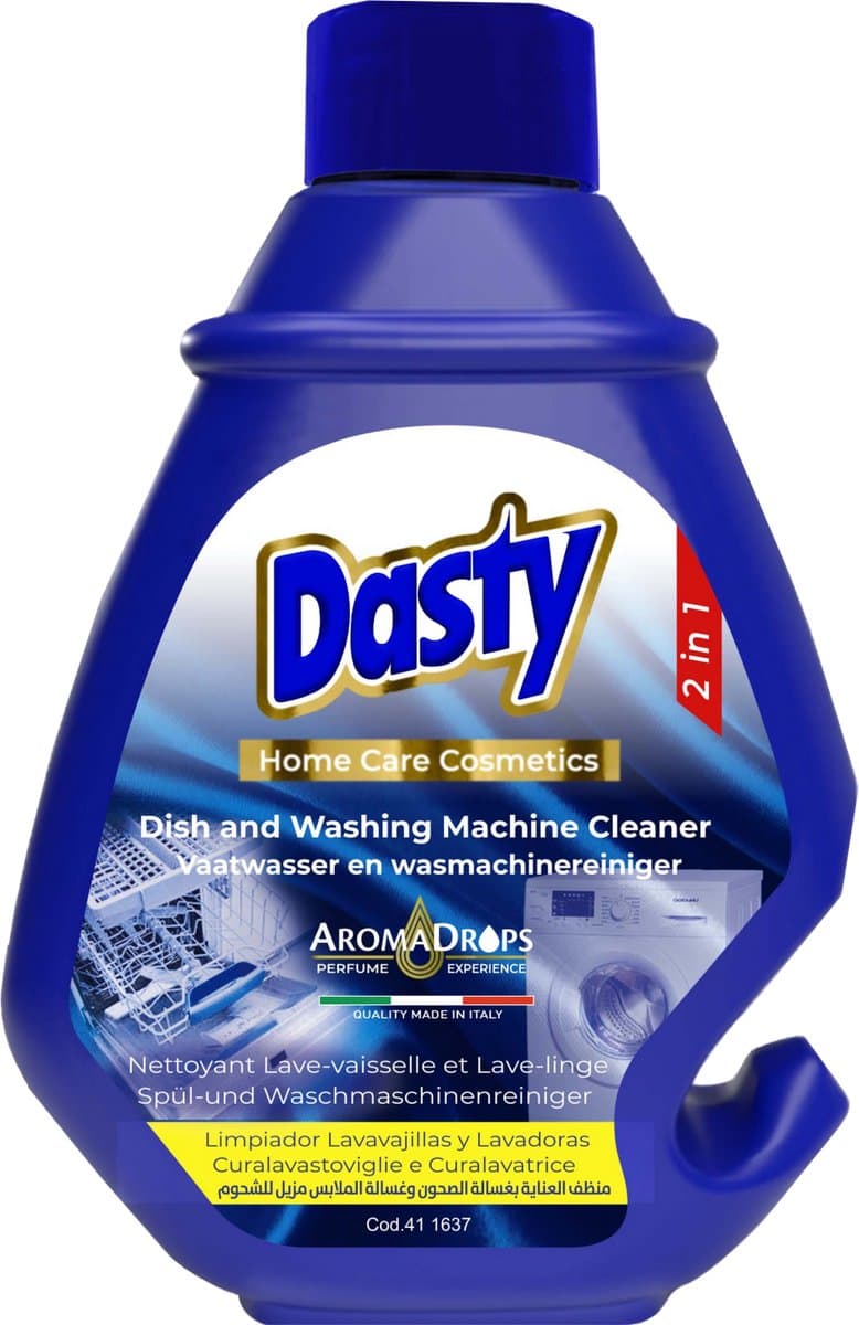 Dasty Vaatwasmachine/Wasmachine Reiniger 230ml — afbeelding 1