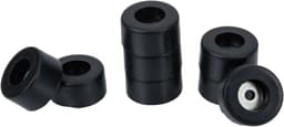 Luidspreker Isolatie Voeten - Versterker Pads Rubberen Voetjes - Audio Verbetering - Sterke Trillingsabsorptie - 38x20mm - Zwart — thumbnail 1