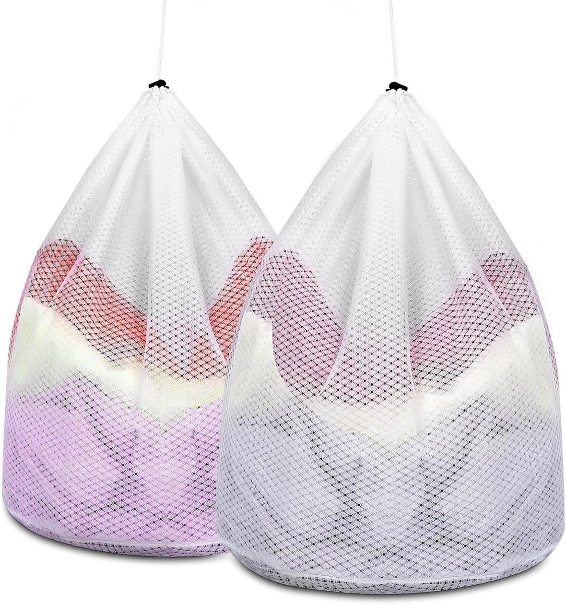 2 stuks Filet a Linge, Lingezak met Snimming, Filet Linge Wasmachine, Waszak in Mesh, Filet de Wasse, Fin voor Wasmachine 40 x 30cm — afbeelding 1
