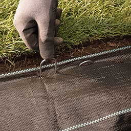 GardenMate 500 verzinkte aardankers van staaldraad 150 mm lang - 25 mm breed van staaldraad dikte 2,9 mm — thumbnail 4