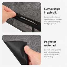 BOTC Waszakken - Wasnetten - Set van 3 - 30x40cm - Bescherm je Wasgoed en Wasmachine - Zwart — thumbnail 4