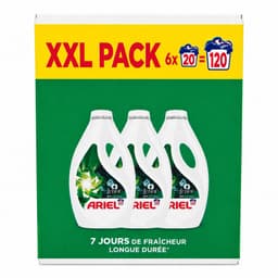 Ariel Universal+ Touch of Lenor Vloeibaar Wasmiddel – 6 x 20 Wasbeurten – Langdurige Frisheid — thumbnail 3