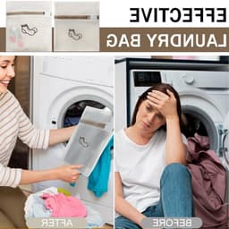 VVGoods - Set van 3 waszakken voor delicate kleding en schoenen met ritssluiting — thumbnail 2