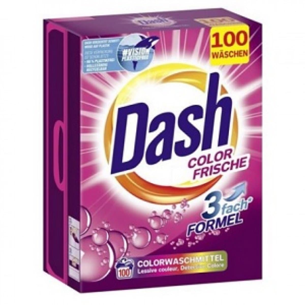 Dash Color Alpen Frische Waspoeder - Gekleurde Was - 5 kg - 100 Wasbeurten - Beschermt gekleurde stoffen - Voorkomt kalkaanslag - Zonder kleuroverdracht — afbeelding 1
