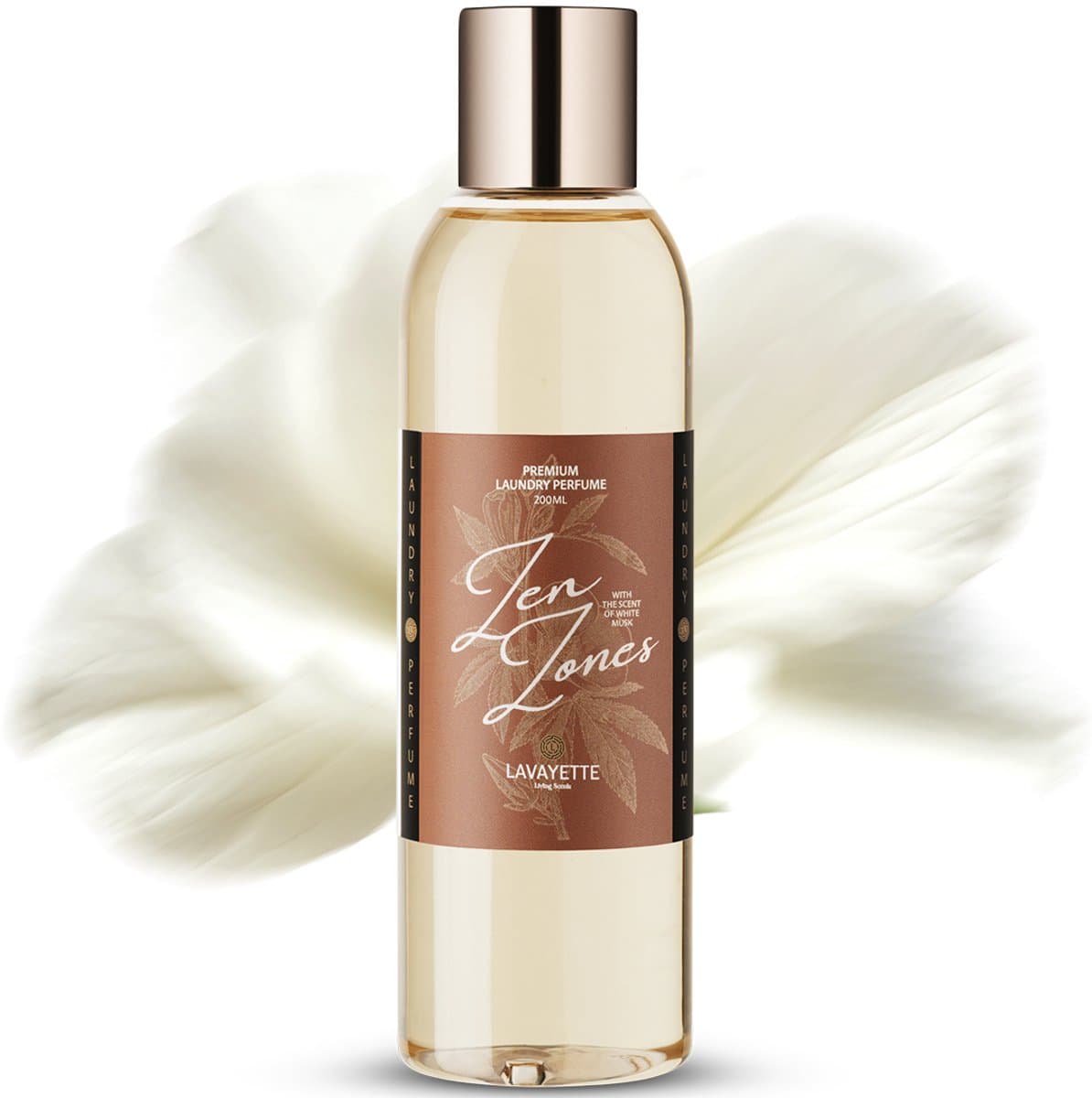 Lavayette Premium Wasparfum 200ml - White Musk - Zen Zones - Geurbooster — afbeelding 1