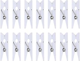 Mini Wasknijpers - Fotoclips Hout - Foto's Ophangen - Natuurlijk Hout - 2.5 cm - Niet gespecificeerd — thumbnail 1