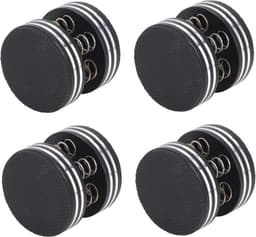 Luidspreker Isolatie Voeten - Schokdemper Pads - Geluid Verbeteren - Hoge Gewichtscapaciteit - 4 Stuks - Zwart — thumbnail 1