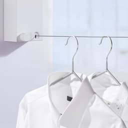 Waslijn - Droogrek - Binnen Droge Kleding - Intrekbaar Ontwerp - 4.2 Meter - Zwart — thumbnail 5