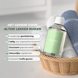 Steamstory Luxe Wasparfum Crystal - Tonkaboon, cederhout en een poederige muskus - 250 ml — thumbnail 2