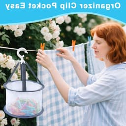 Kleurige winddichte wasknijpers, 48 stuks, plastic kledingclips voor waslijnen en sokken, ideaal voor buitengebruik en multifunctioneel. — thumbnail 3