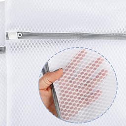 Grote Waszakken met Rits, 2 Stuks, Ideaal voor Delicate Kleding, Sokken en Wassen in de Wasmachine — thumbnail 3