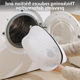 Wasnet Set van 9 Stuks - Herbruikbare Waszakken voor Kleding, Schoenen en Sneakers in Diverse Maten met Drievoudige Dikte — thumbnail 5