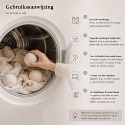 Labryce - Drogerballen – 6 Stuks – Wollen Drogerballen 7 cm — thumbnail 2